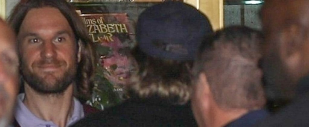 Brad Pitt at Jennifer Aniston's 50th Birthday Party Pictures