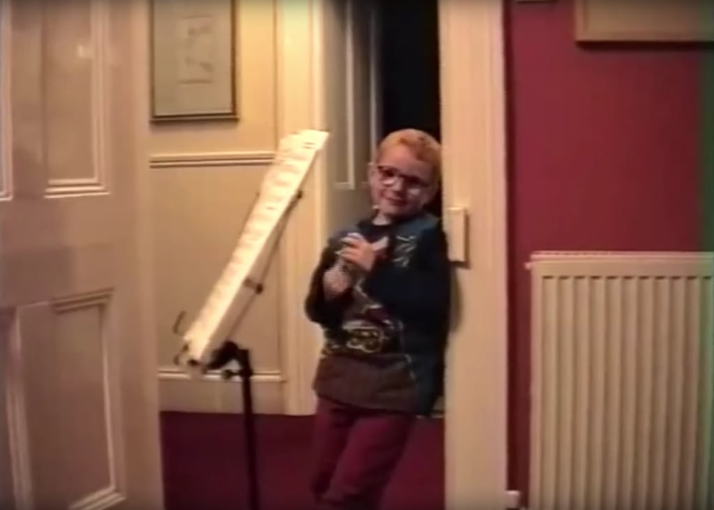 Pictures of Ed Sheeran as a Baby