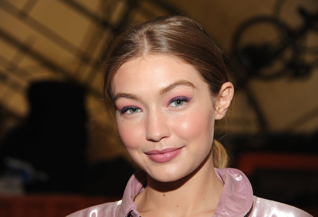 Gigi Hadid Pink Ralph Lauren Jumpsuit at NYFW