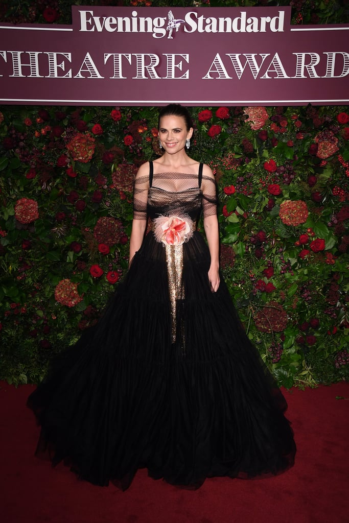 Hayley Atwell at the 65th Evening Standard Theatre Awards