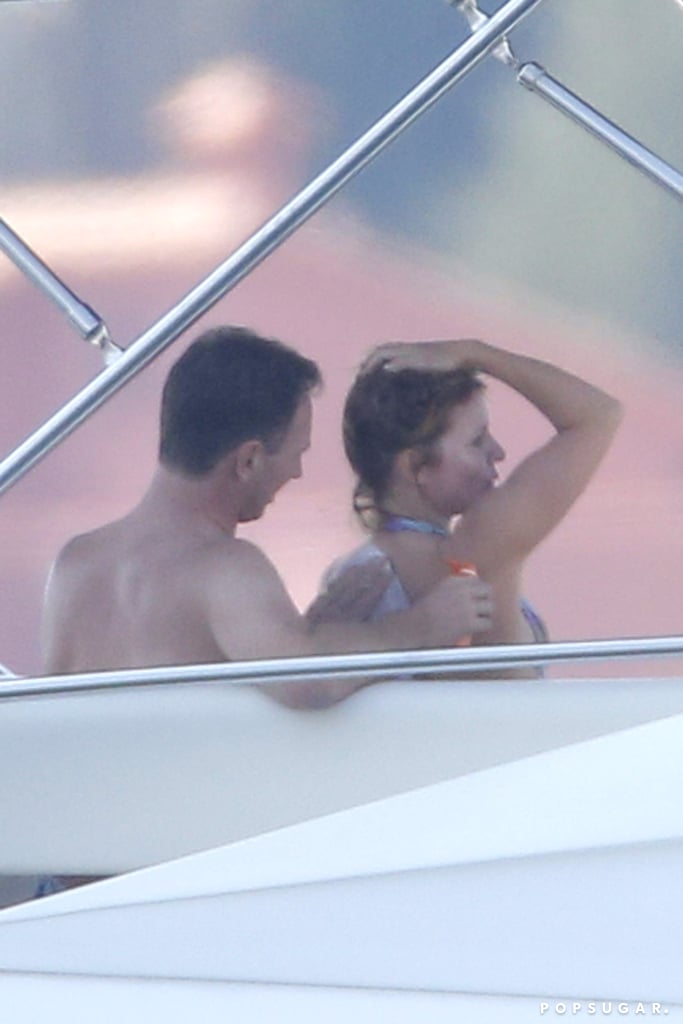 Geri Halliwell in a Bikini With Christian Horner | Pictures