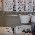 Woman Transforms Tiny Laundry Room With Dollar Tree Products, and We're Out of Excuses