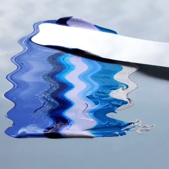 Paint-Smearing Instagram Videos by Annette Labedzki