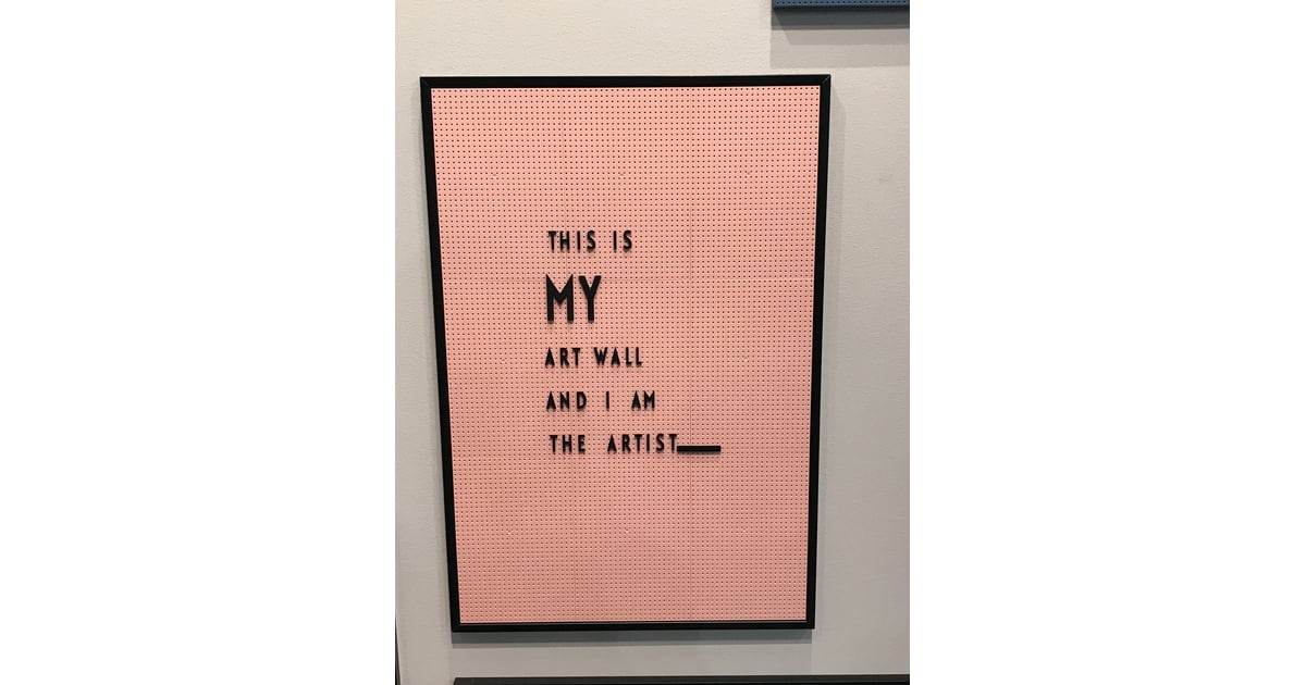 Even letter boards have been given the millennial pink treatment