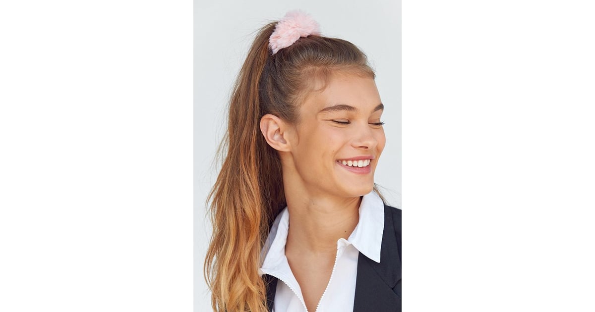 Fuzzy Scrunchie | How to Preserve a Blowout | POPSUGAR Beauty Photo 8 Fuzzy Scrunchie