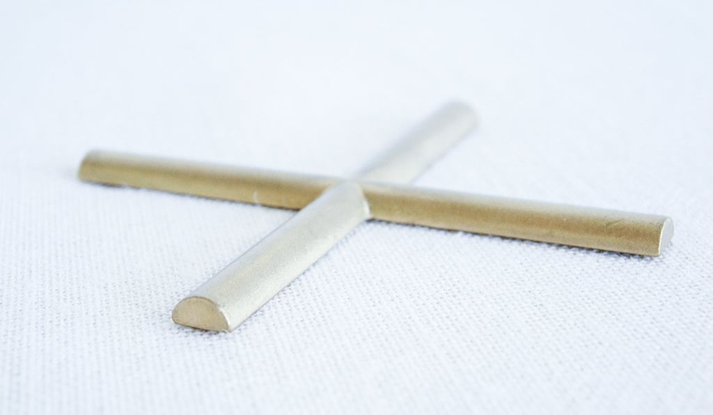 Spartan Shop Japanese Brass X Trivet ($82)