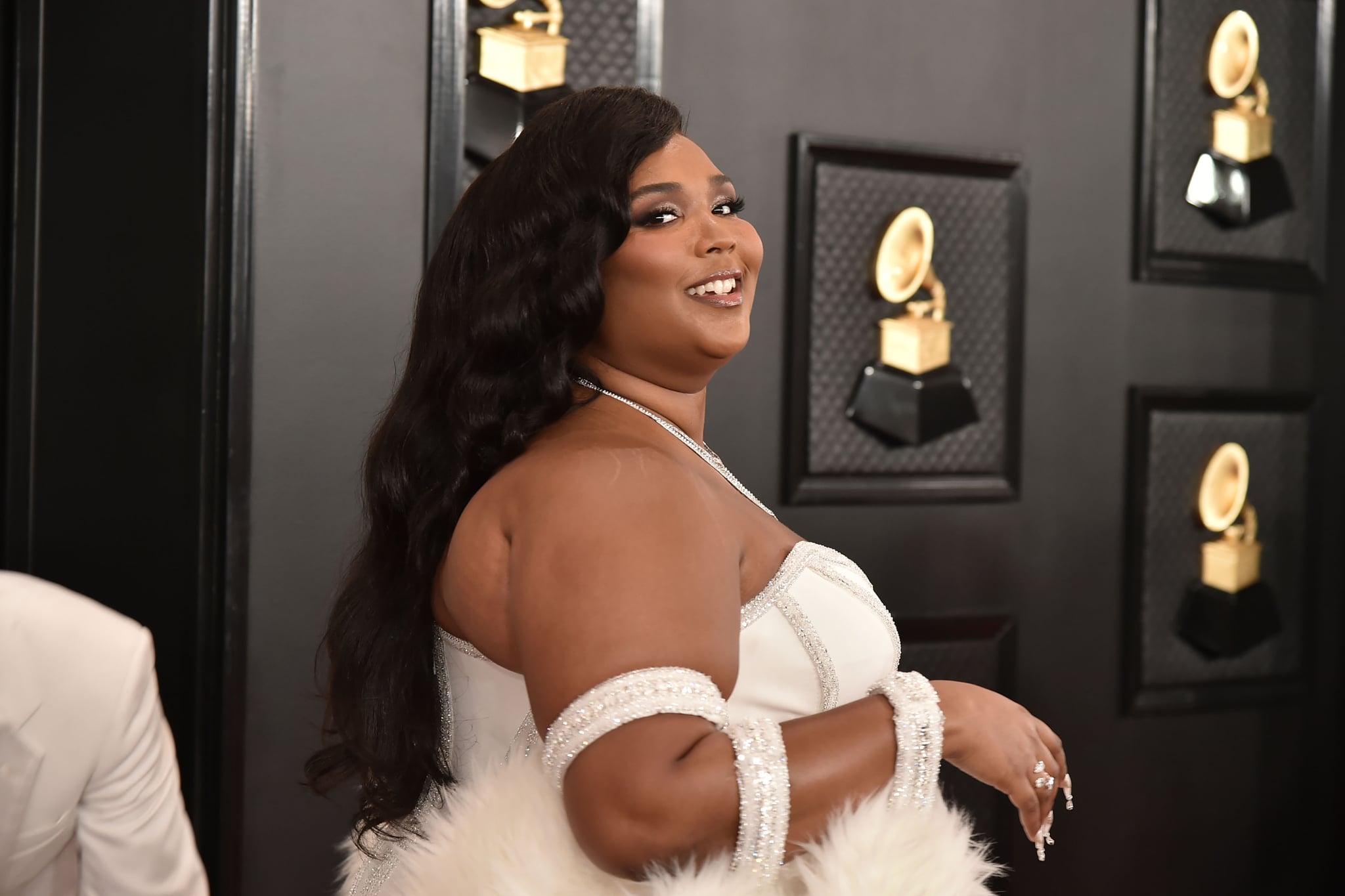 LOS ANGELES, CA - JANUARY 26: Lizzo attends the 62nd Annual Grammy Awards at Staples Centre on January 26, 2020 in Los Angeles, CA. (Photo by David Crotty/Patrick McMullan via Getty Images)