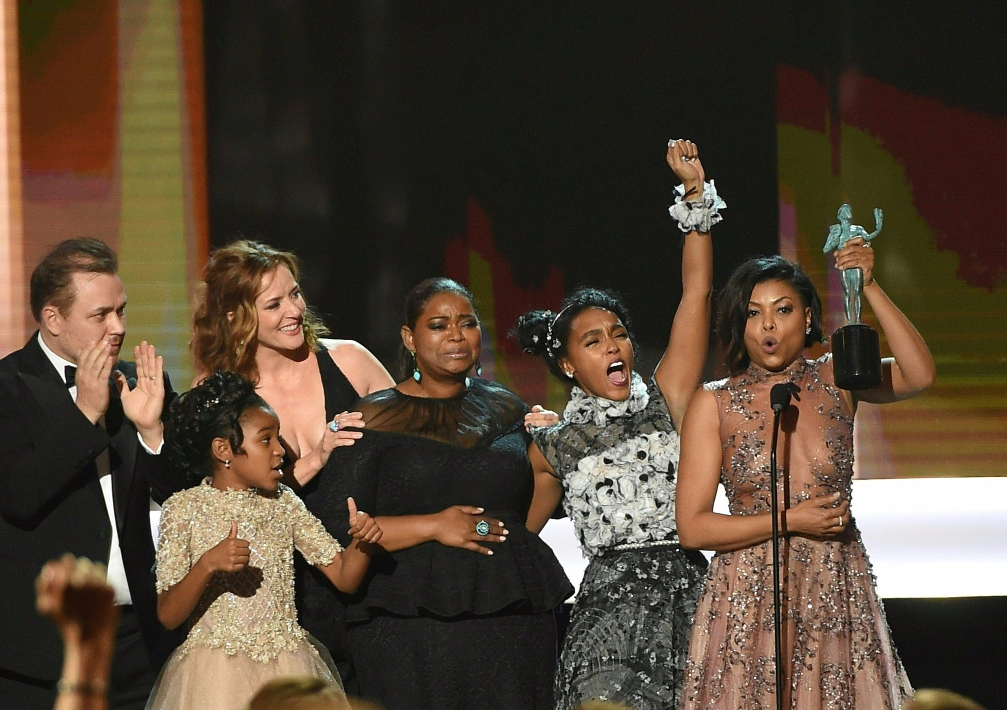 Hidden Figures Cast Speech at the 2017 SAG Awards | PS Entertainment