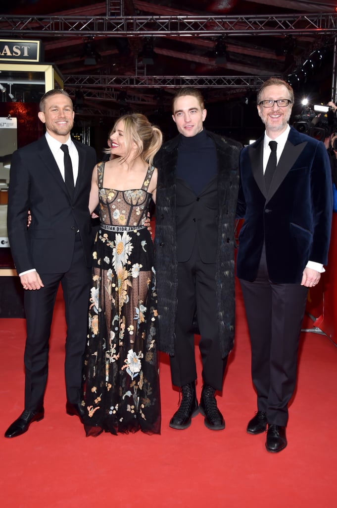 Robert Pattinson and Charlie Hunnam at Lost City of Z Berlin