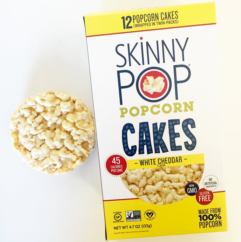 Skinny Pop Popcorn Cakes in White Cheddar