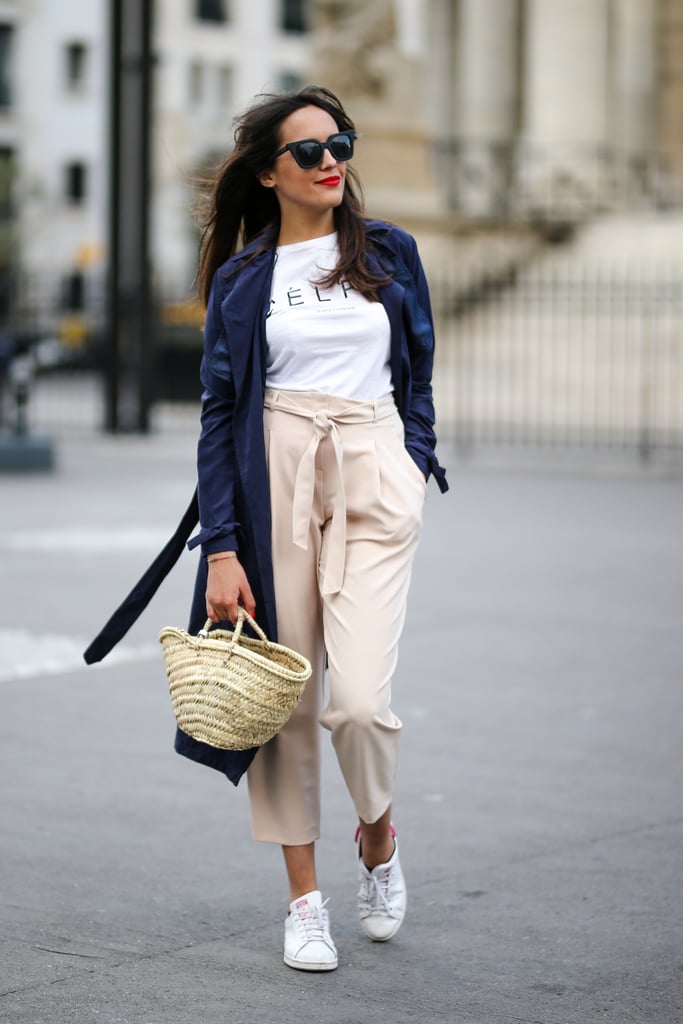 Style It With a Pair of High-Waisted Pants and a Silk Robe