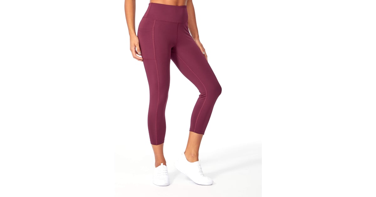 Bally Total Fitness Active Core Mid Calf Capri Leggings