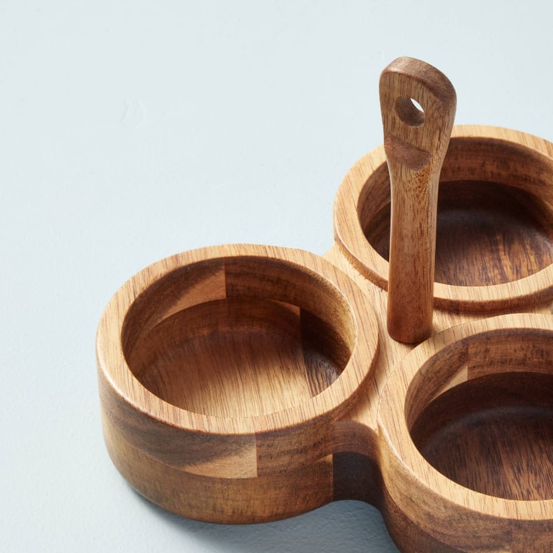 For the Kitchen: Hearth & Hand With Magnolia Wood Trio Serve Caddy