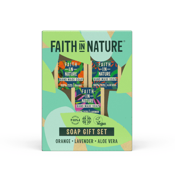 Faith in Nature Soap Stack