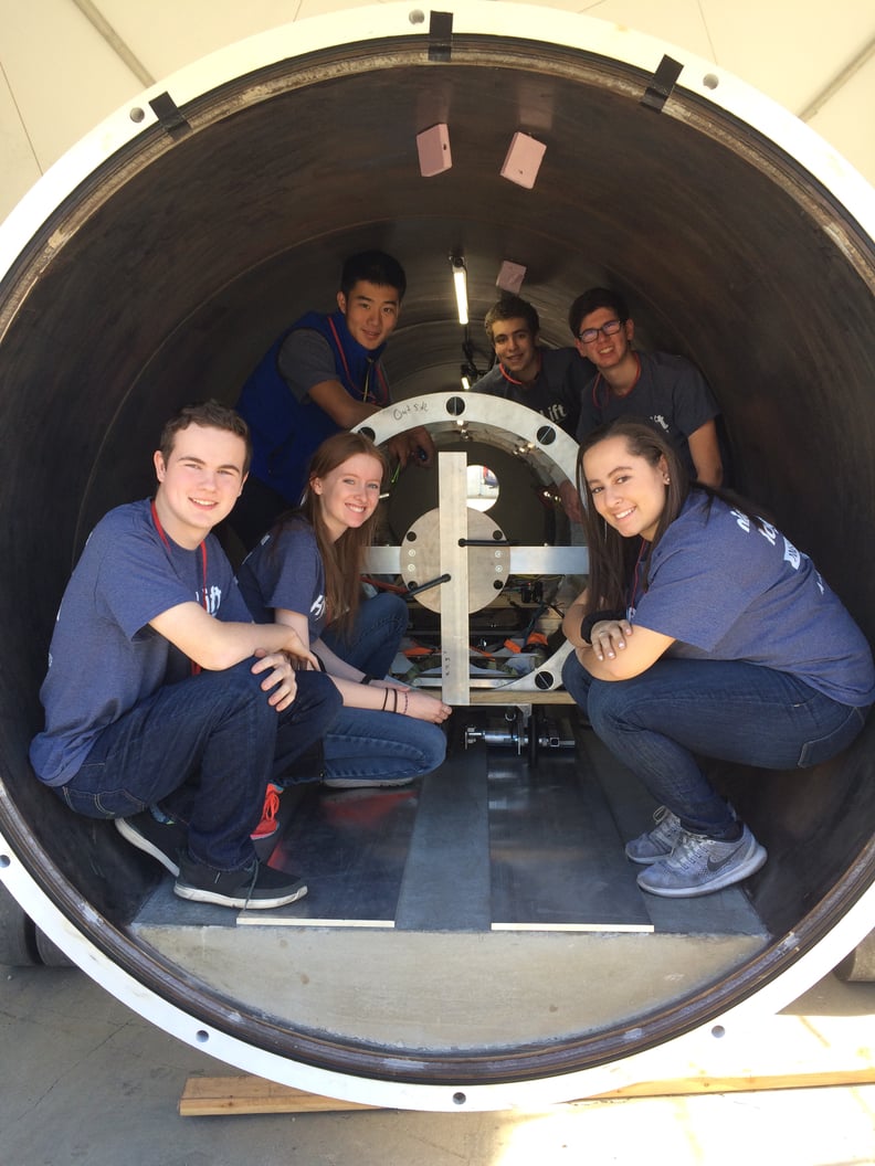 High School Team at SpaceX Hyperloop Competition | PS News