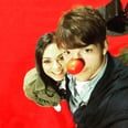 Ashton Kutcher Snaps a Sweet Selfie With Mila Kunis in Honor of Red Nose Day
