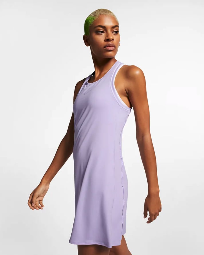 NikeCourt Dri-FIT Tennis Dress in Oxygen Purple