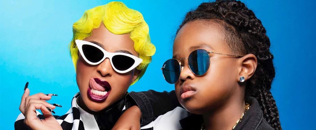 Ciara and Son Future's Cardi B and Offset Halloween Costume