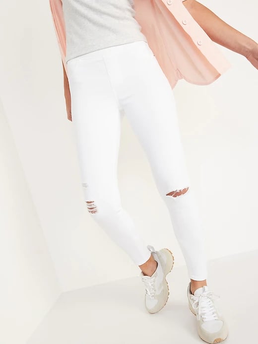 Old navy girls sale white jeans