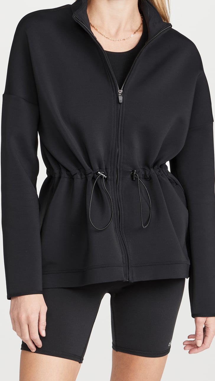 A Thick Jacket Sweaty Betty Grace Zip Through Jacket The Best