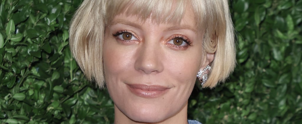 Lily Allen's Pink Hair Color Has a Wet Finish