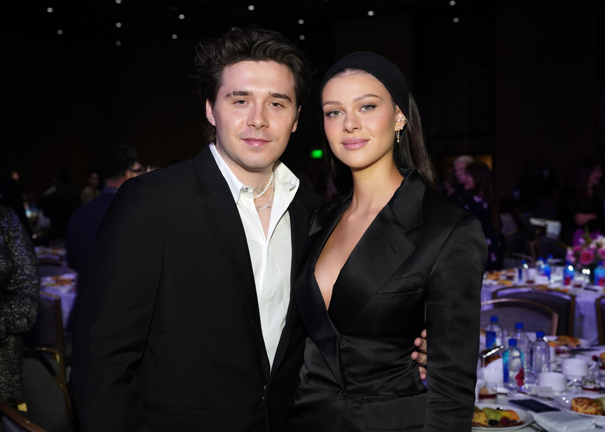 LOS ANGELES, CALIFORNIA - DECEMBER 07: (L-R) Brooklyn Beckham and Nicola Peltz attend The Hollywood Reporter 2022 Power 100 Women in Entertainment presented by Lifetime at Fairmont Century Plaza on December 07, 2022 in Los Angeles, California. (Photo by Presley Ann/The Hollywood Reporter via Getty Images)
