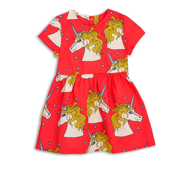Mini Rodini Unicorn Star Woven Dress
