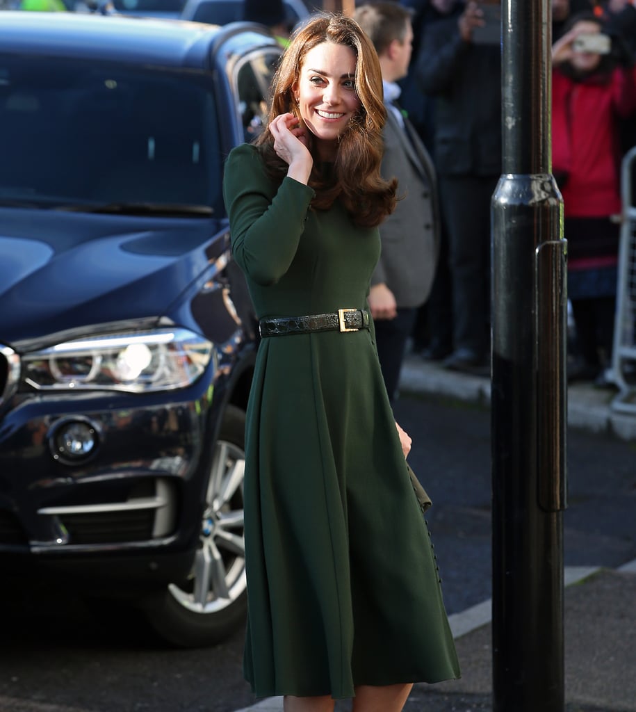 Kate Middleton's Green Beulah London Dress January 2019 Kate Middleton's Green Beulah London Dress January 2019