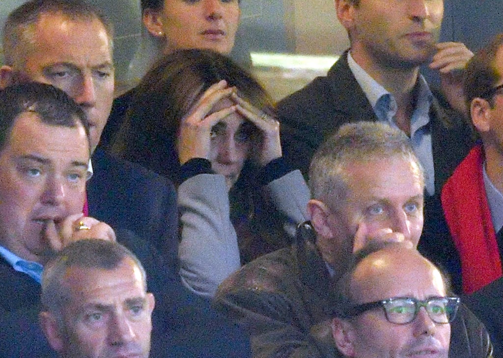 Kate Middleton and Prince William at Rugby World Cup 2015