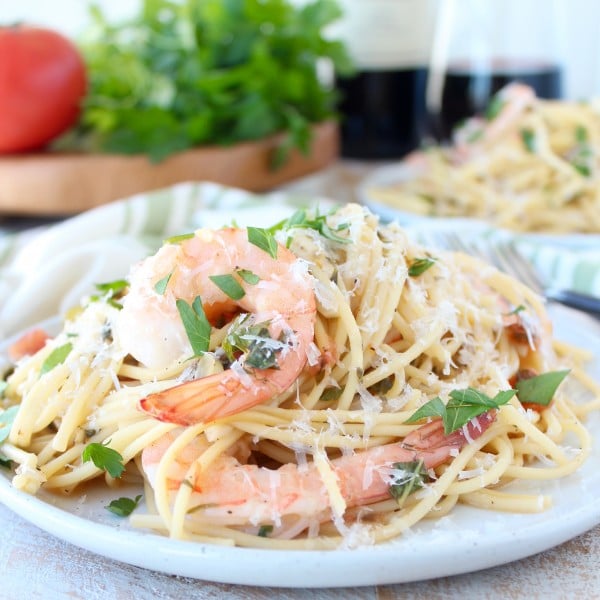 One-Pot Tuscan Shrimp Scampi