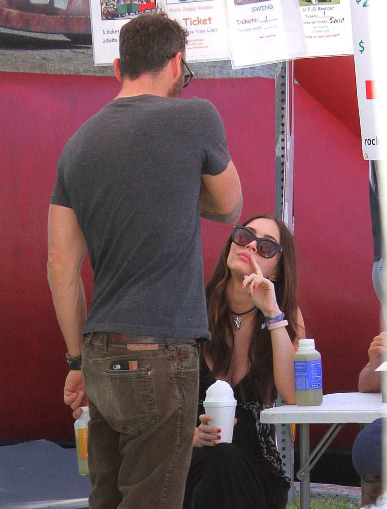 Megan Fox and Brian Austin Green Out in LA April 2016