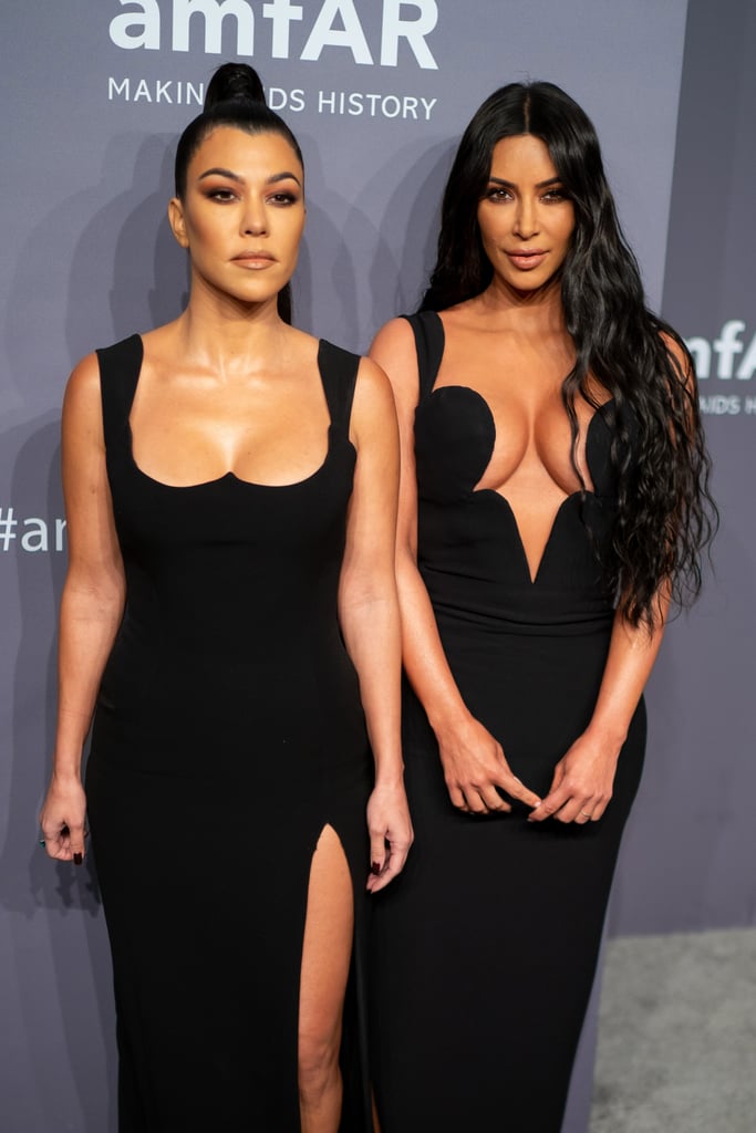 Kim and Kourtney Kardashian amfAR New York Gala Photos 2019