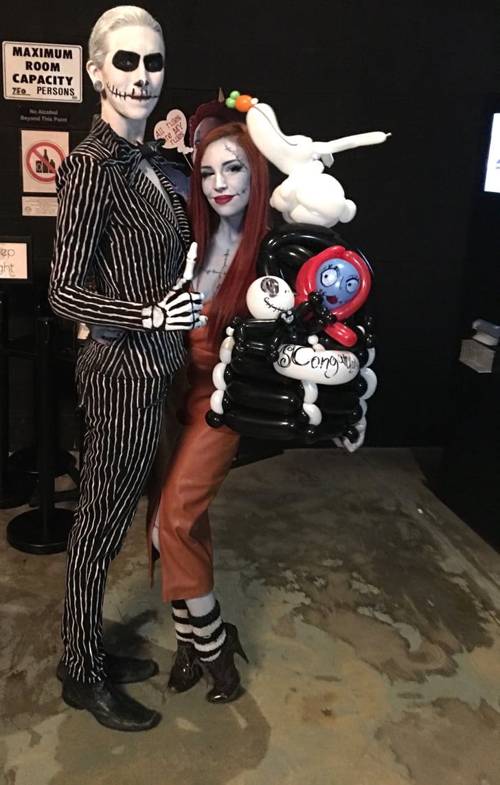 Jack Skellington and Sally From The Nightmare Before Christmas | DIY ...