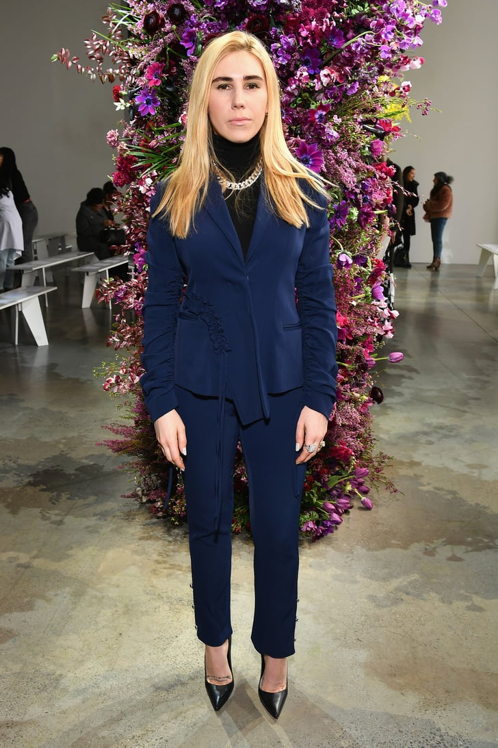 Zosia Mamet | Celebrities in the Front Row at Fashion Week Fall 2018