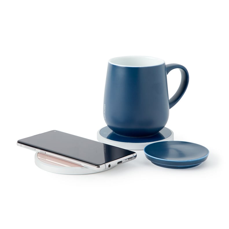 Self Warming Ceramic Mug and Charger