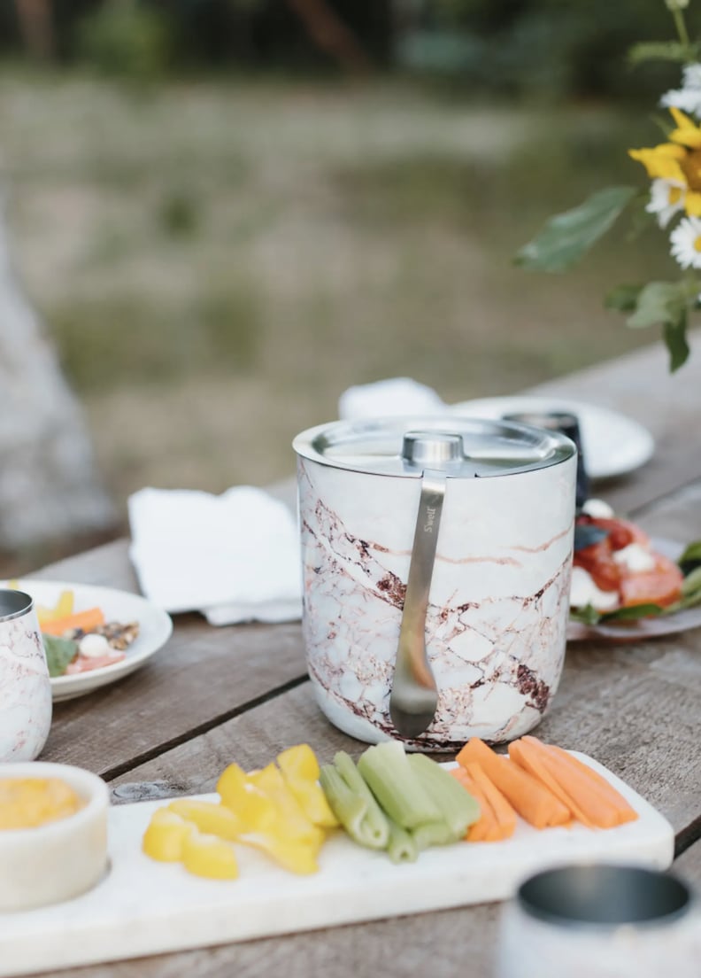 For Your Ice: S'well Ice Bucket & Tongs Set