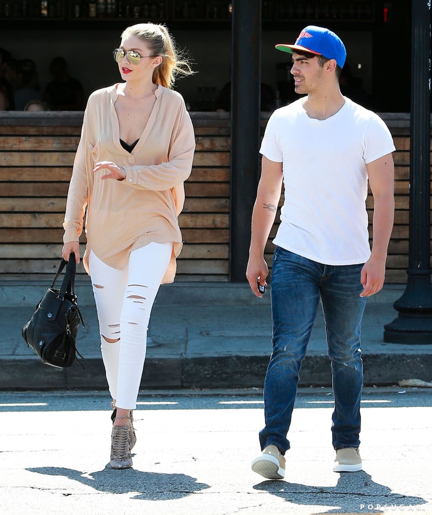 Taylor Swift and Calvin Harris After Jaime King Baby Shower