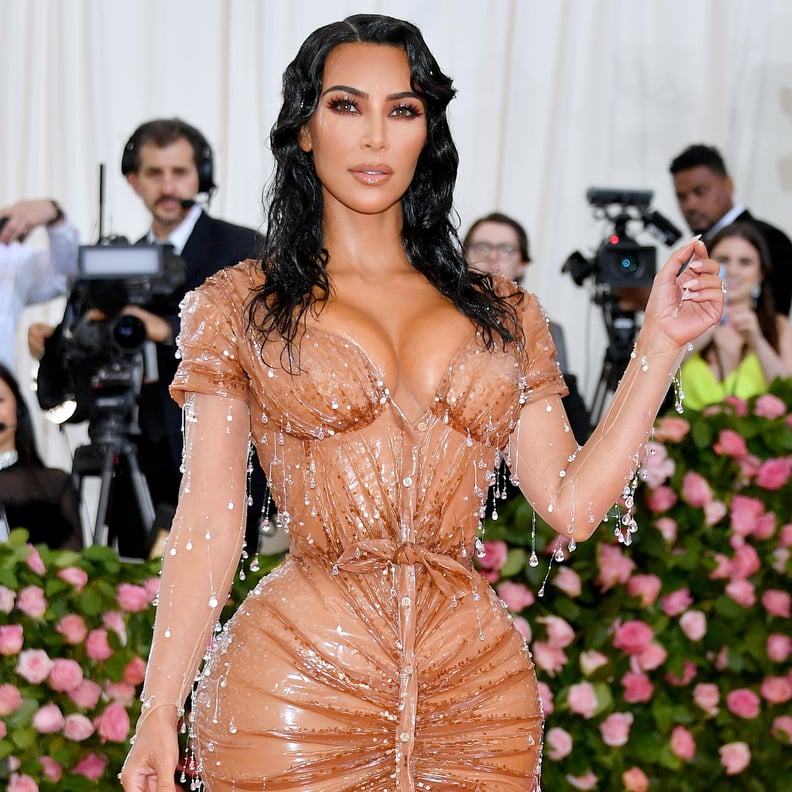Kim Kardashian Wears Carmen Electra Lookalike Dress