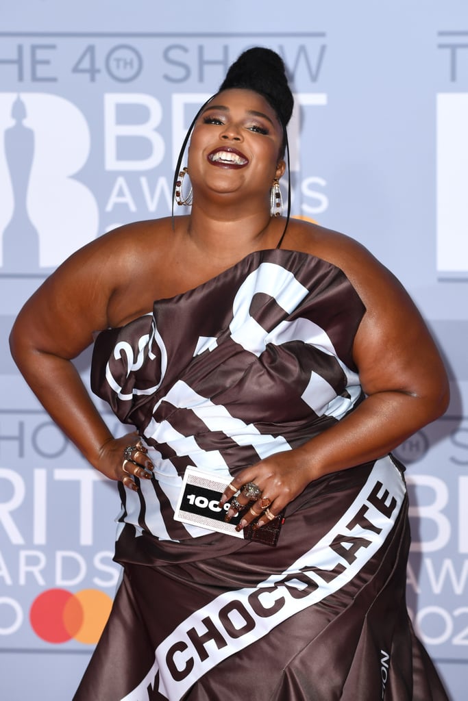 Lizzo at the 2020 BRIT Awards in London