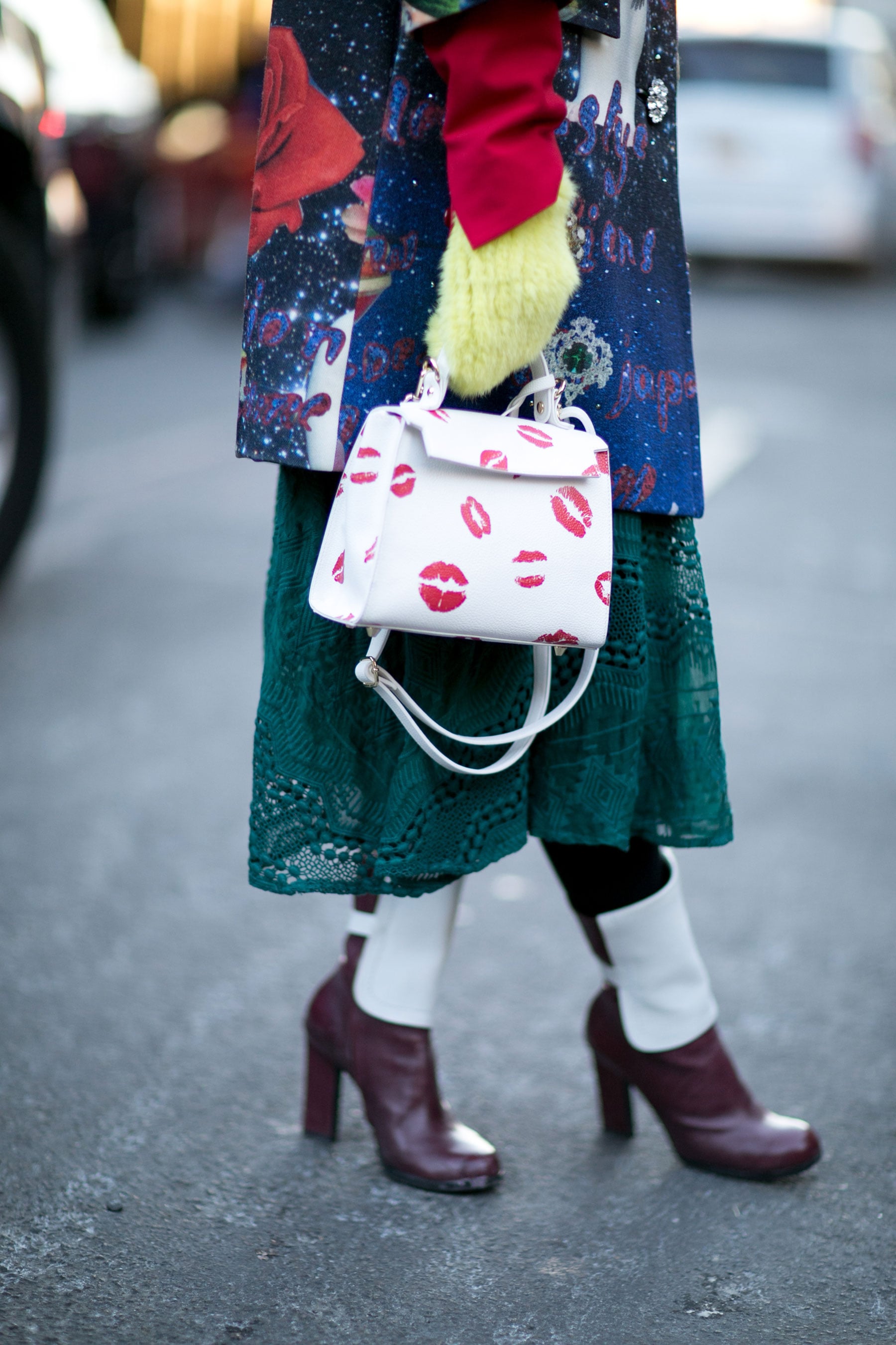 Street Style Shoes and Bags at Fashion Week Fall 2016