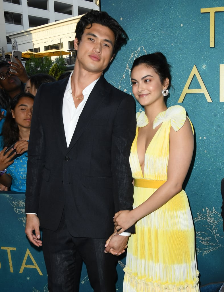 Camila Mendes and Charles Melton at The Sun Is Also a Star