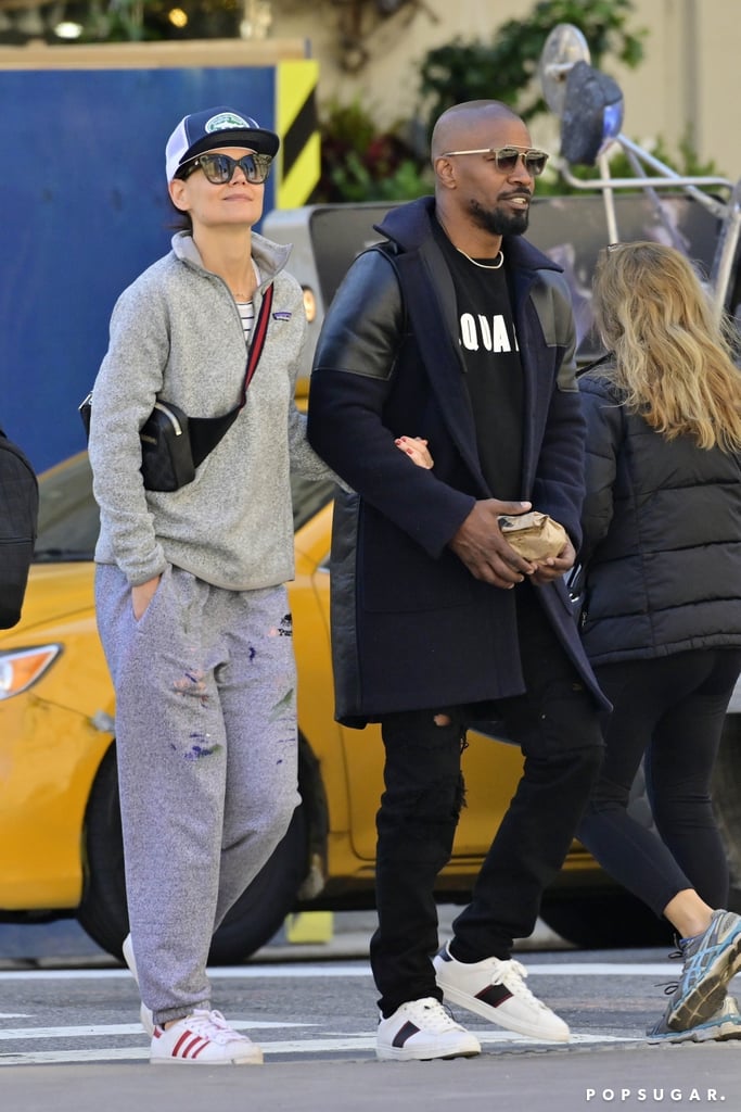 Katie Holmes and Jamie Foxx Holding Hands in NYC April 2019
