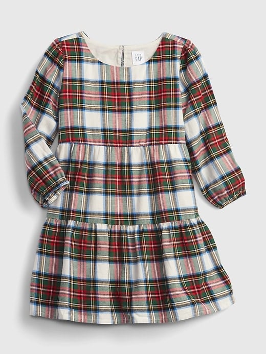 Gap Toddler Plaid Tiered Dress