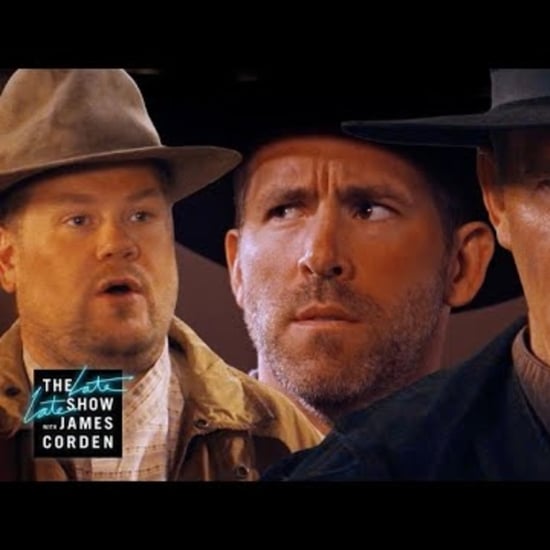 Ryan Reynolds and Josh Brolin Western With James Corden