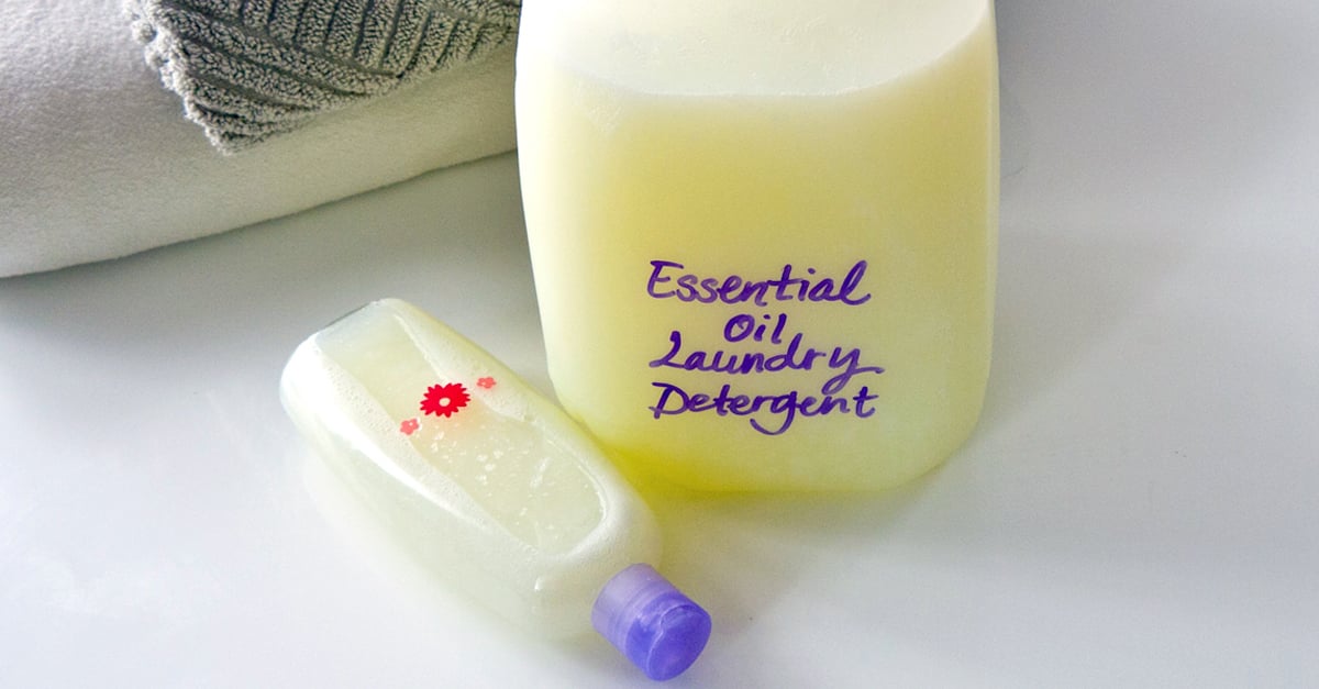 DIY Essential Oil Laundry Detergent POPSUGAR Smart Living