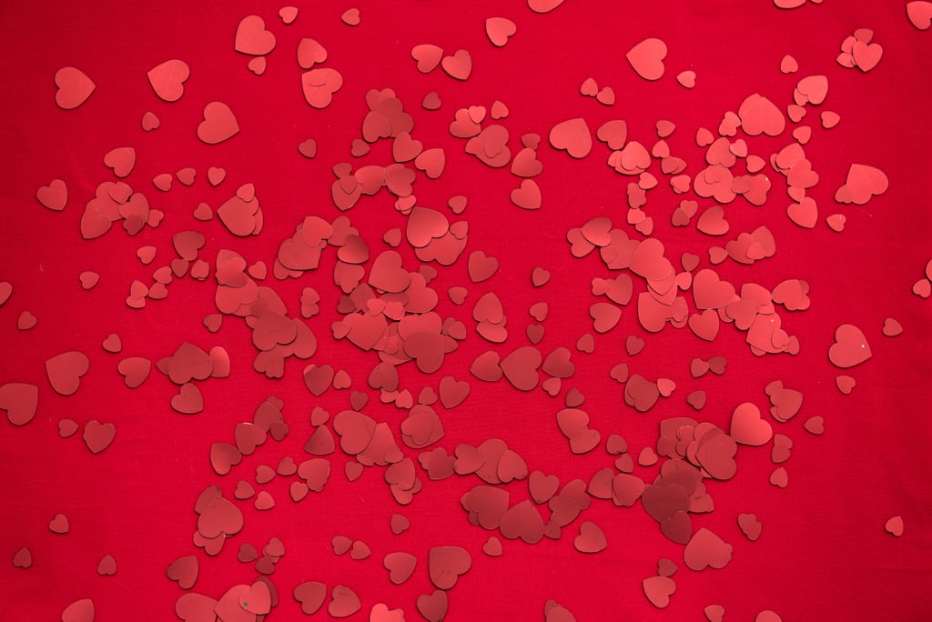 Heart Confetti Zoom Background