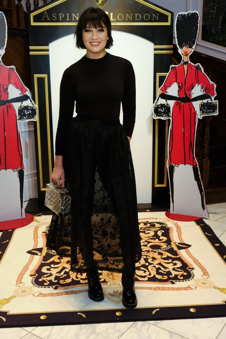 Daisy Lowe at Aspinal of London Fall 2019 | Celebrities in the Front