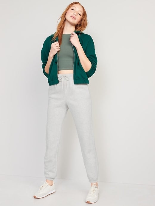 Lemon Washed High Waist Sweatpants, Two Piece Sets