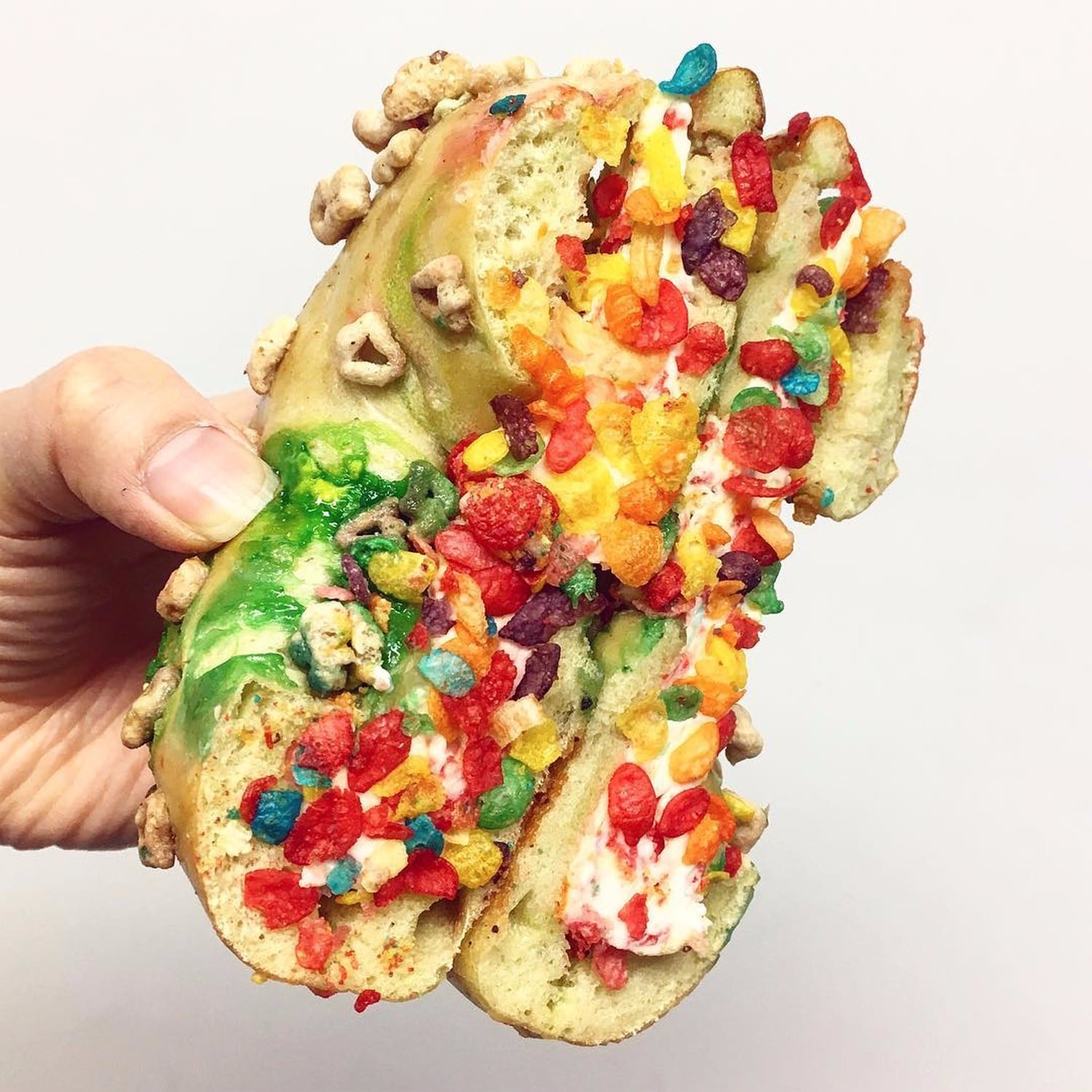 Cereal Bagels at Bagels r Us POPSUGAR Food