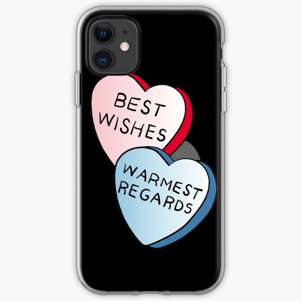 "Best Wishes, Warmest Regards" Phone Case